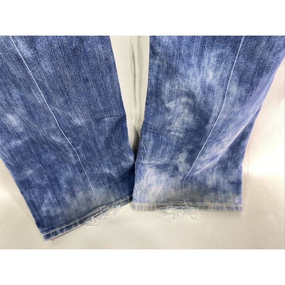 BKE Carter Distressed Faded Denim Jeans Tag Says 29 Long Men’s 32x32 Actual Size - Picture 11 of 11